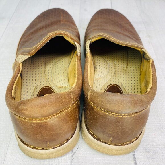 Born Hand Crafted Footwear SAWYER Brown Leather Comfort Shoes Size 8.5 M EU 41 - Picture 10 of 16